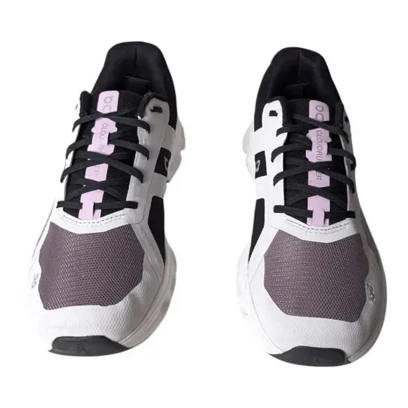 On Running Women's Athletic Shoes - Black and Gray - Picture 4 of 16